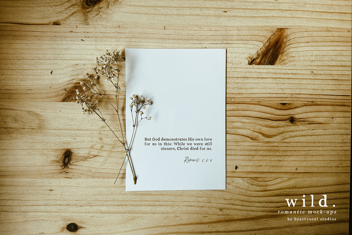 wild | romantic mock-ups, a Mockup by Heart + Soul Studios (Photo 7 of 7)