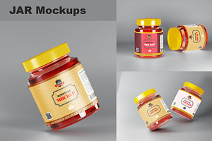 Jar Mockups Template