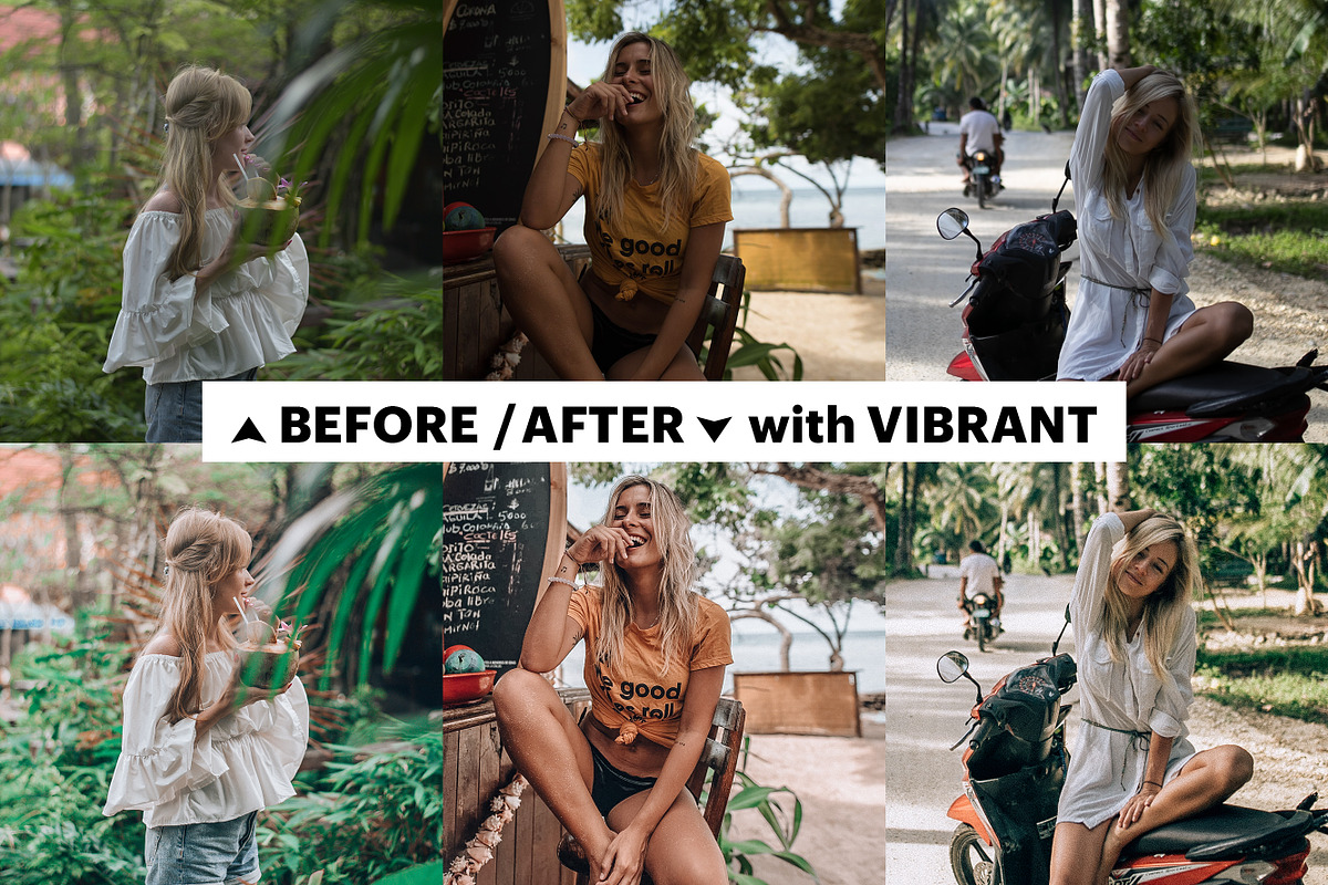 70 Lightroom Presets Artist Bundle, an Action Add-On by Willa (Photo 3 of 23)