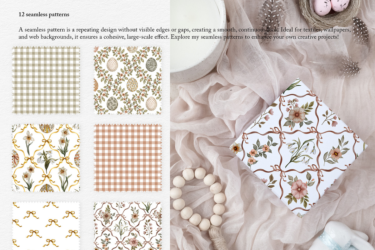 Easter watercolor clipart bundle, a Decorative Illustration by Jenny Quince (Photo 7 of 10)