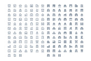 160 City Material Design Icons, a Solid Icon by Creative Stall (Thumbnail 2 of 4)