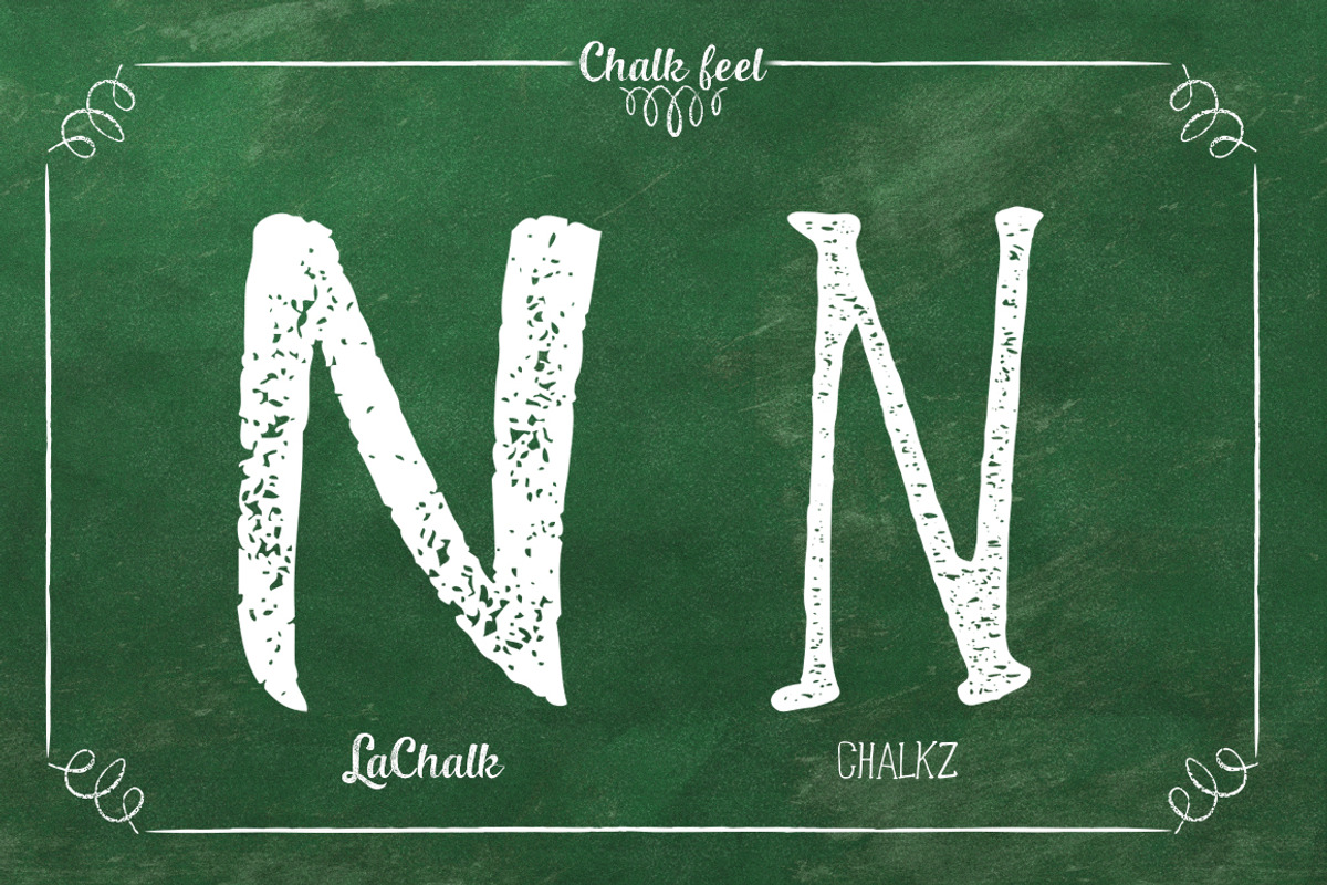 LaChalk Typeface preview 2