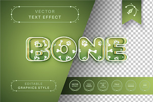 Puppy Stroke - Editable Text Effect,