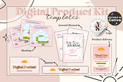 Digital Product Kit Templates, a Templates & Theme by bellaROSEworkshop (Thumbnail 1 of 10)