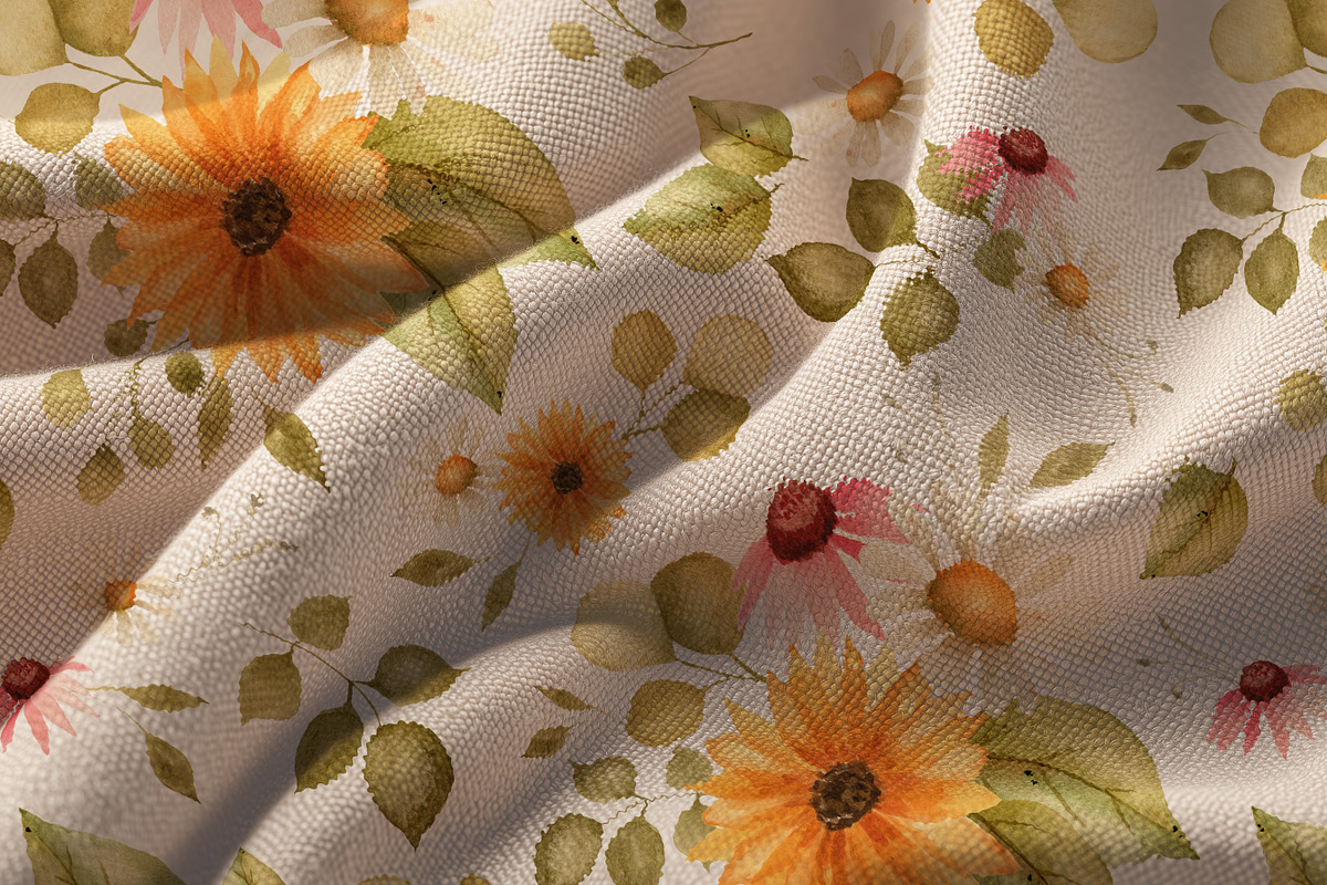 Golden Meadow. Watercolor Autumn Set, a Seasonal Illustration by Liliia Polos Illustration (Photo 7 of 12)