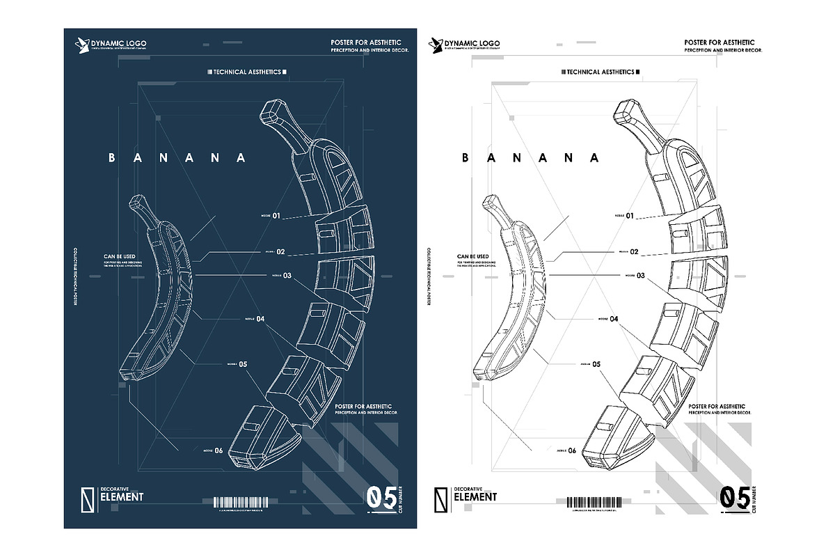 Futuristic Tech Posters, a Food Illustration by Andrew_Derr (Photo 7 of 15)