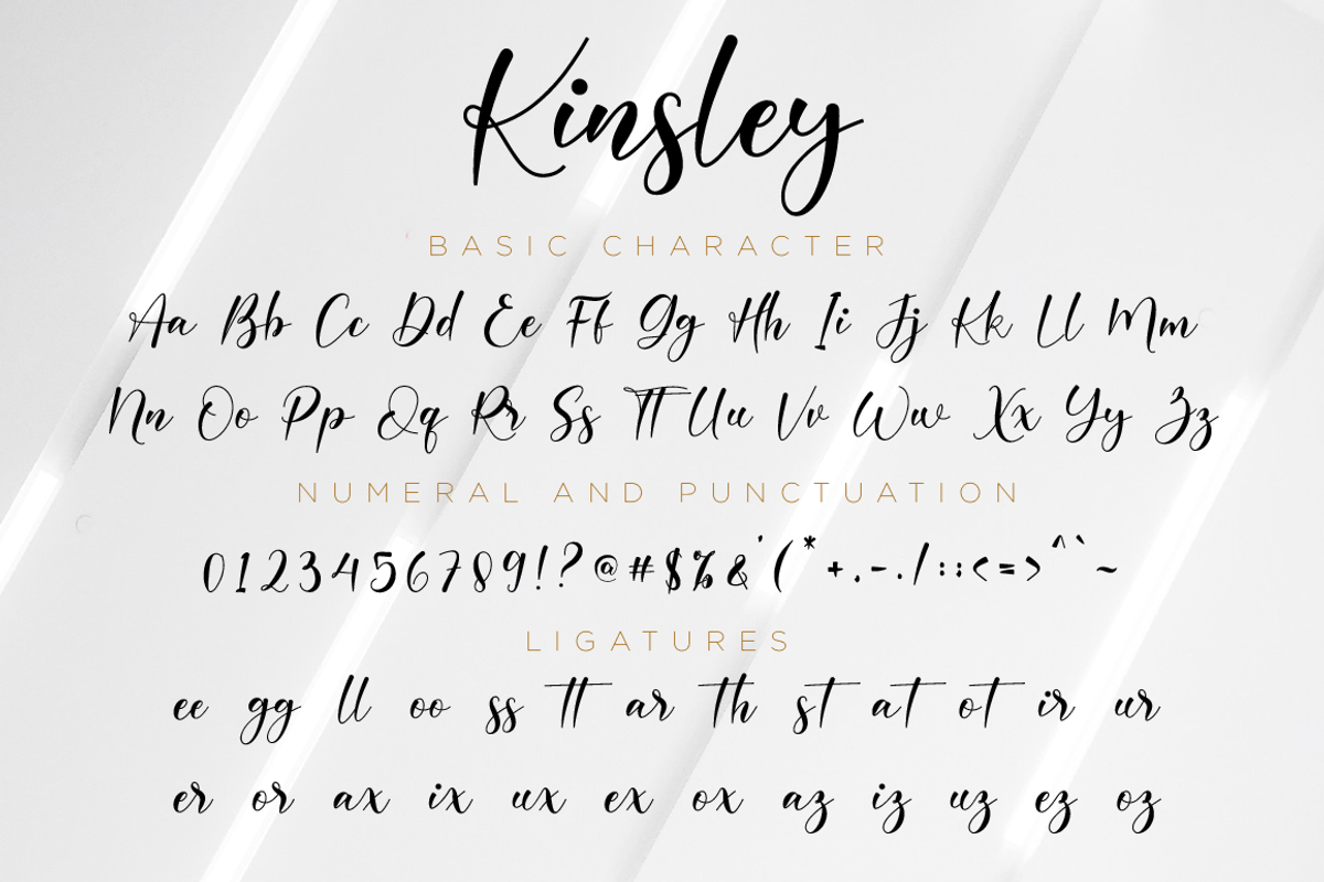 Kinsley // Elegant Font, a Script Font by Nissa Studio (Photo 11 of 12)