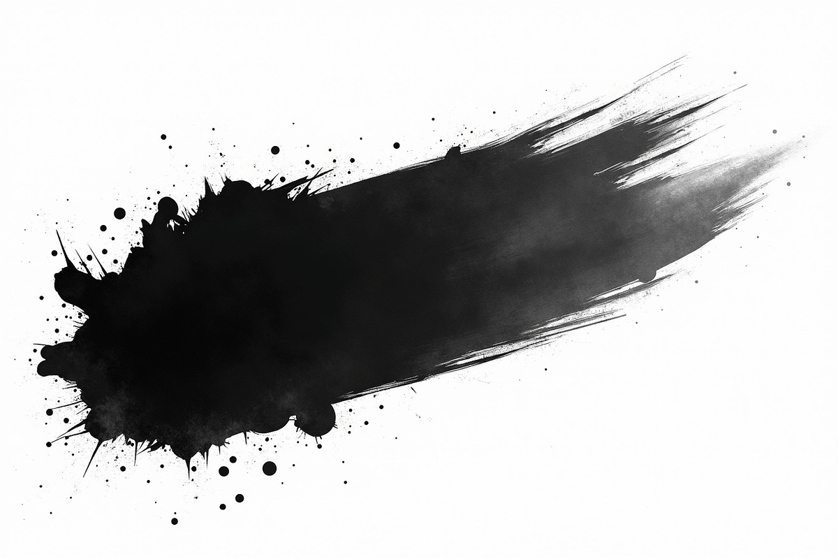 Abstract Paint Stroke Set, an Illustration by musafir_fashion (Photo 10 of 23)