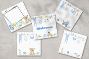 Baby boy and girl clipart., an Object Illustration by TaPilipa (Thumbnail 14 of 15)