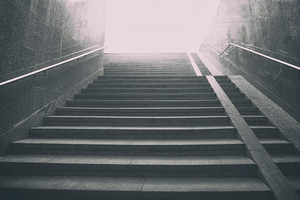 Lonely stairs