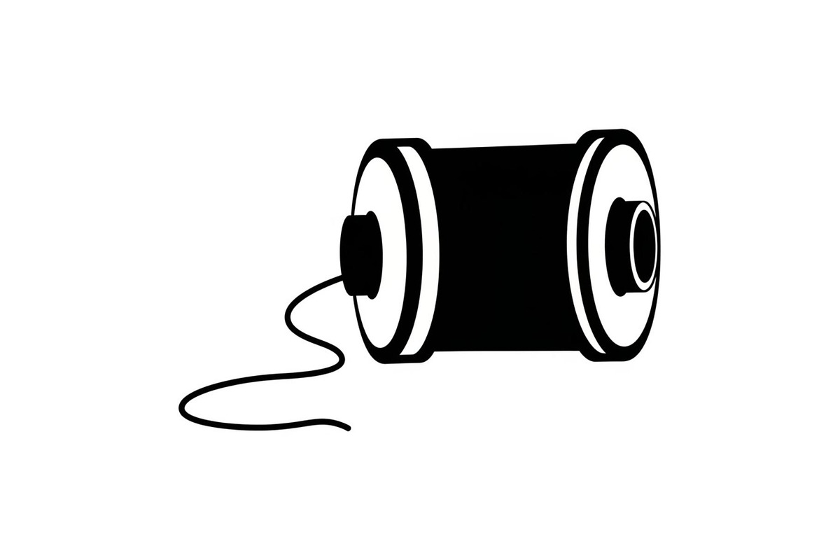 Sewing Thread Spool Silhouette, a Graphic by hafijul (Photo 6 of 11)