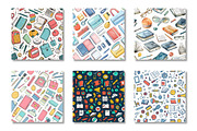 School Days Seamless Patterns, a Pattern Graphic by Canvas Craft (Thumbnail 2 of 6)