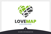 Love Map Logo Template, a Branding & Logo Template by LOGOMAGINE (Thumbnail 6 of 16)