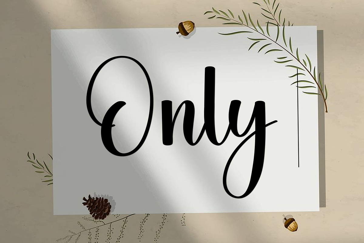 Outside Wedding, a Handwritten Font by InermediaSTUDIO (Photo 2 of 7)