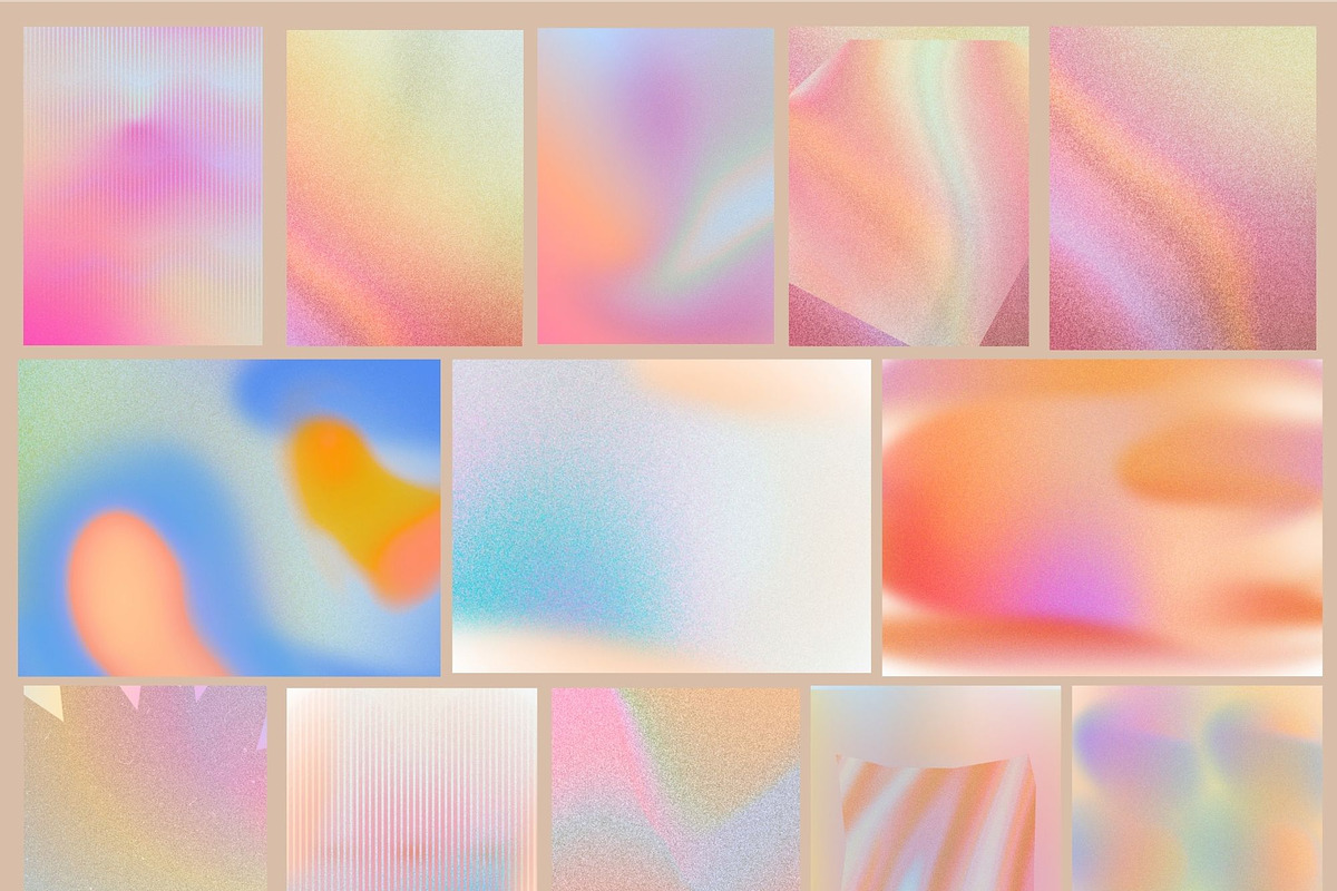 88 Grainy Gradients Desert Landscape, a Background Graphic by Eryn Rose Design (Photo 5 of 22)