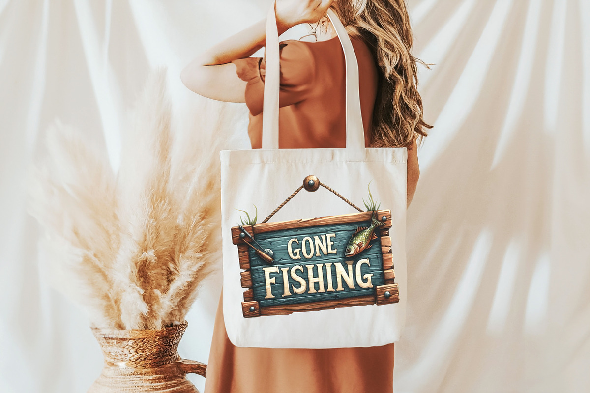 Fisherman Aesthetic Watercolor PNG, an Illustration by Pixels.Craft (Photo 7 of 7)