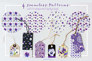 Pansies-Design pack, an Illustration by watercolorwild.graphics (Thumbnail 7 of 10)