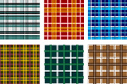seamless plaid flannel pattern, a Pattern Graphic by Brainware Graphic (Thumbnail 3 of 9)