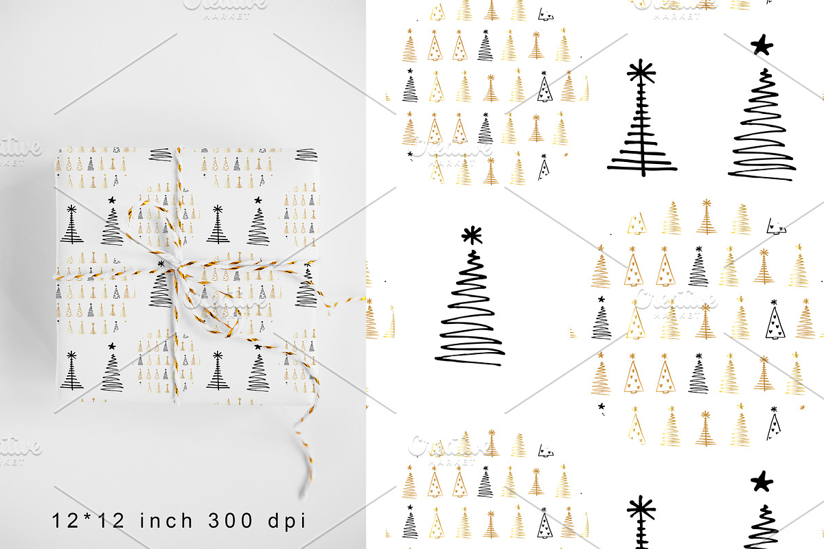 Christmas Tree Bundle, a Graphic by kh_cat (Photo 2 of 11)