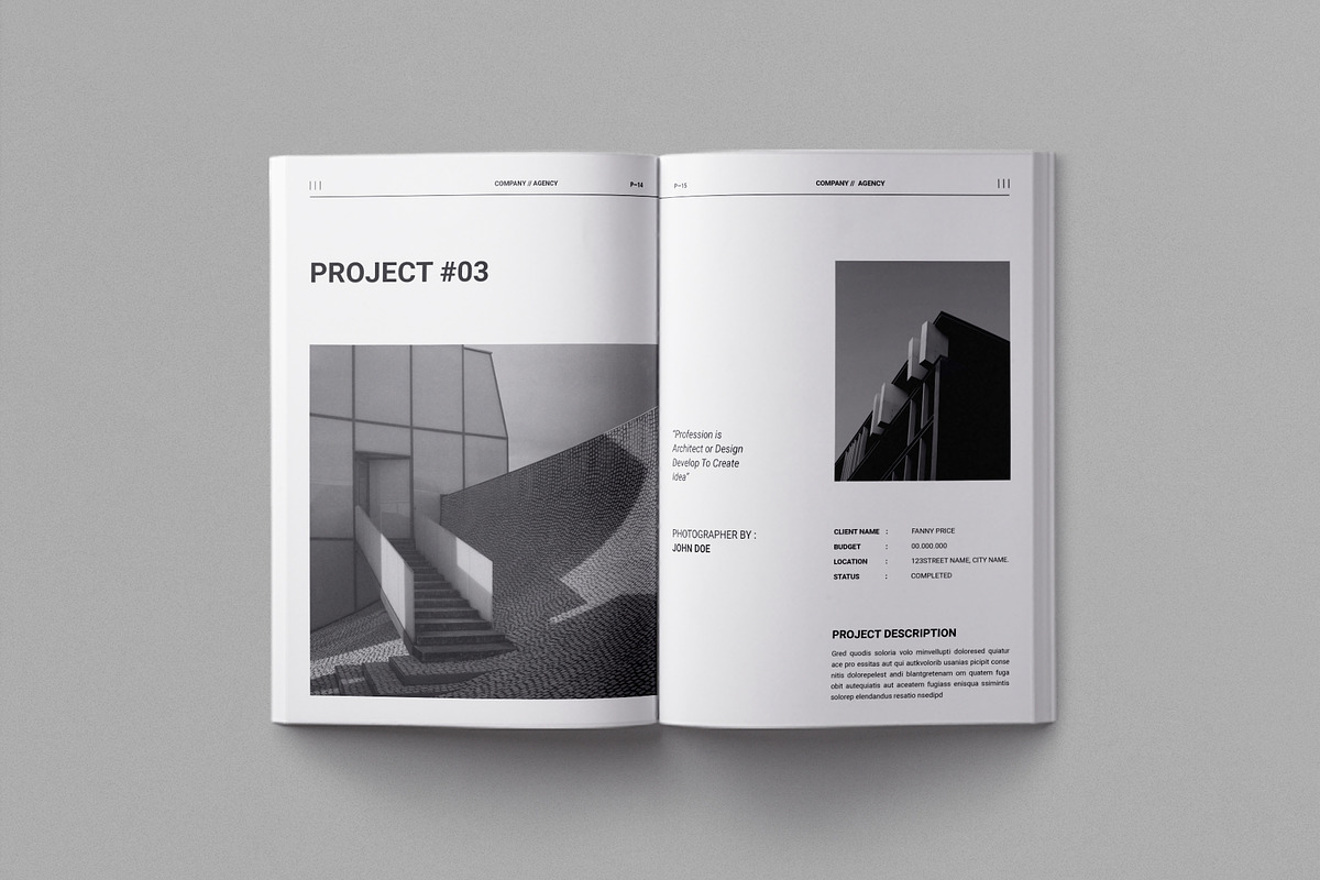 Architecture Portfolio - Canva, INDD, a Brochure Template by Work-Envance (Photo 7 of 15)