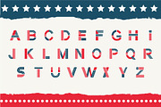America otf color font., a Symbol Font by Kseniia Kuznetsova (Thumbnail 2 of 6)