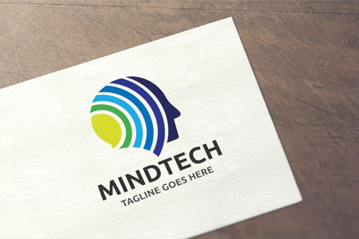 Mindtech Logo, a Branding & Logo Template by Design_Planet