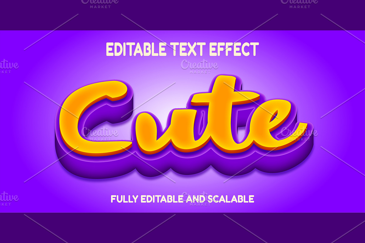Text effect for illustrator, a Brushes & More by Kurniawan98 (Photo 9 of 10)