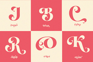 True Rose - Decorative Retro Serif