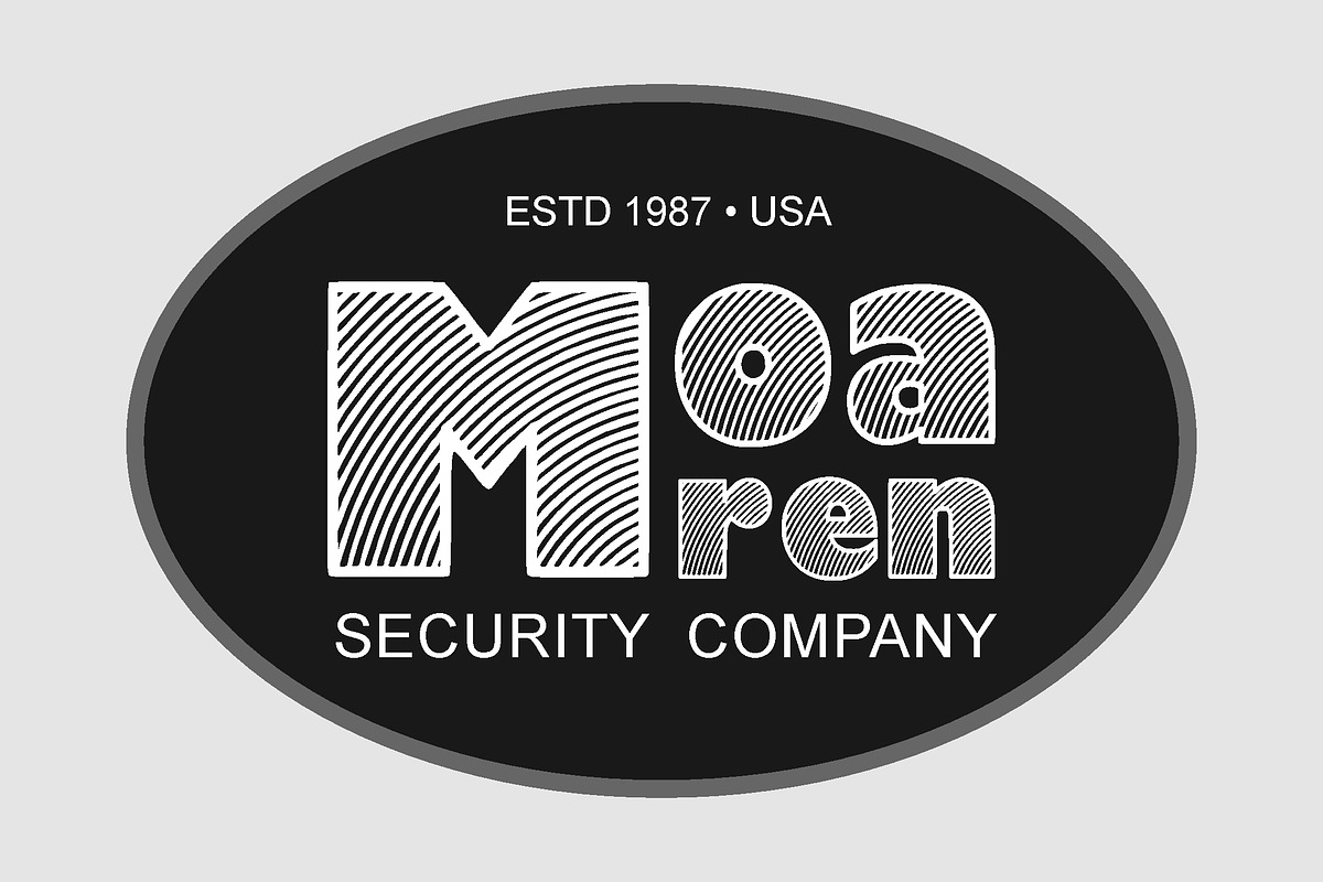 Moaren Font preview 2