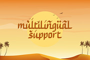 Hakan - Arabic Font Style, a Font by Typefactoryco (Thumbnail 4 of 10)
