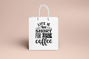 Vintage Coffee Lettering Quotes., a Graphic by ElenKoss (Thumbnail 5 of 12)