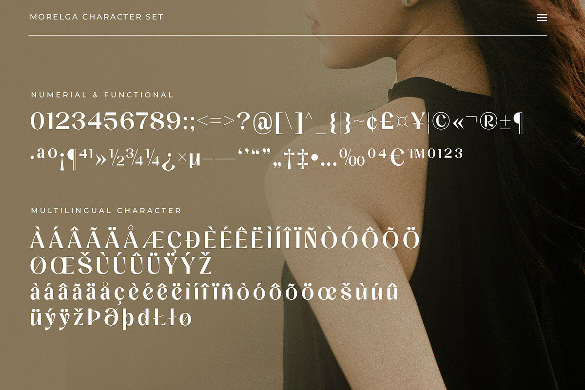 Morelga Modern Serif Font, a Serif Font by RantautypeStudio (Photo 17 of 17)