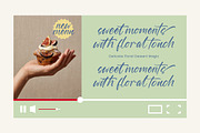Floral Wish Handwritten Font, a Script Font by stylishtype.co (Thumbnail 16 of 20)