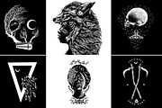 100 T-Shirt Designs Super Collection, an Animal Illustration by Design by sebrodbrick (Thumbnail 31 of 35)