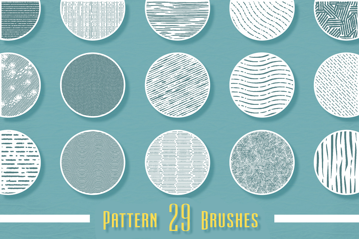 Procreate Vintage Shader Brushes, a Brush Add-On by BrushBoy (Photo 6 of 9)