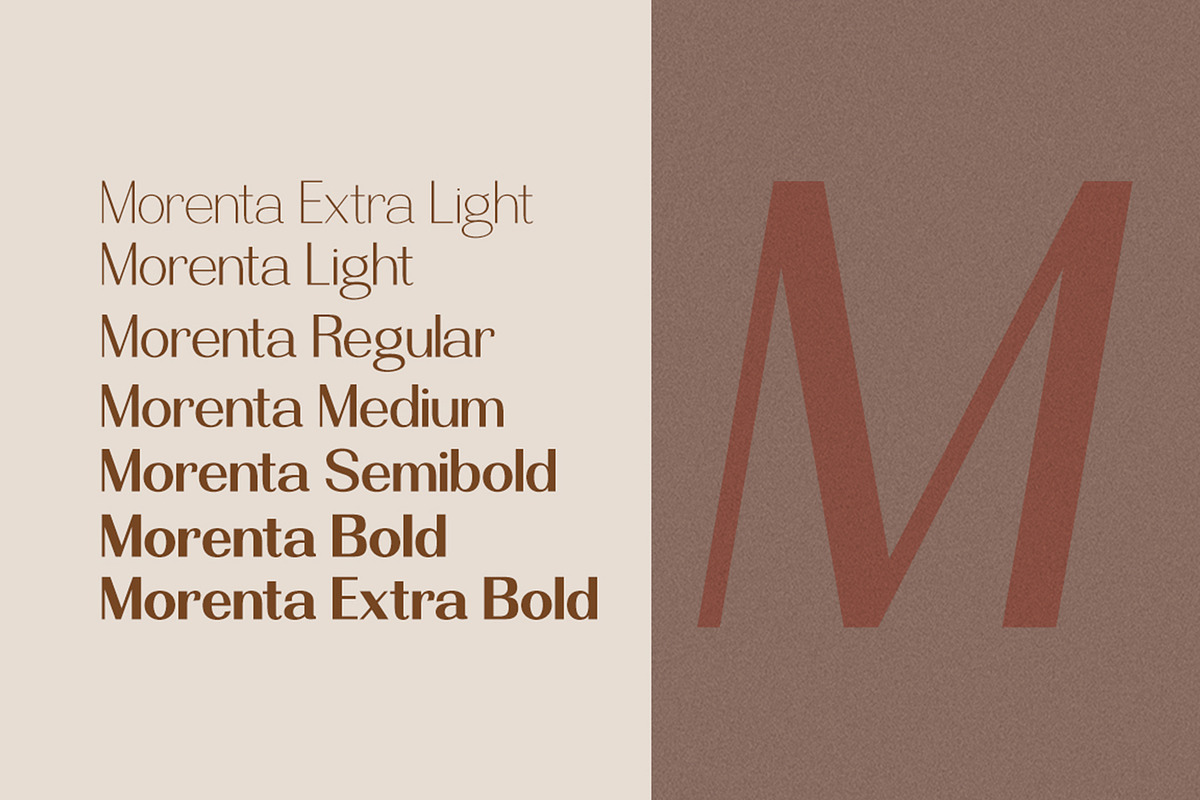 Morenta Variable Sans Serif, a Sans Serif Font by Stripes Studio (Photo 2 of 11)