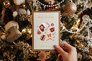 Christmas postcard mockup set 1 v2, a Print Template by Mocart (Thumbnail 8 of 14)