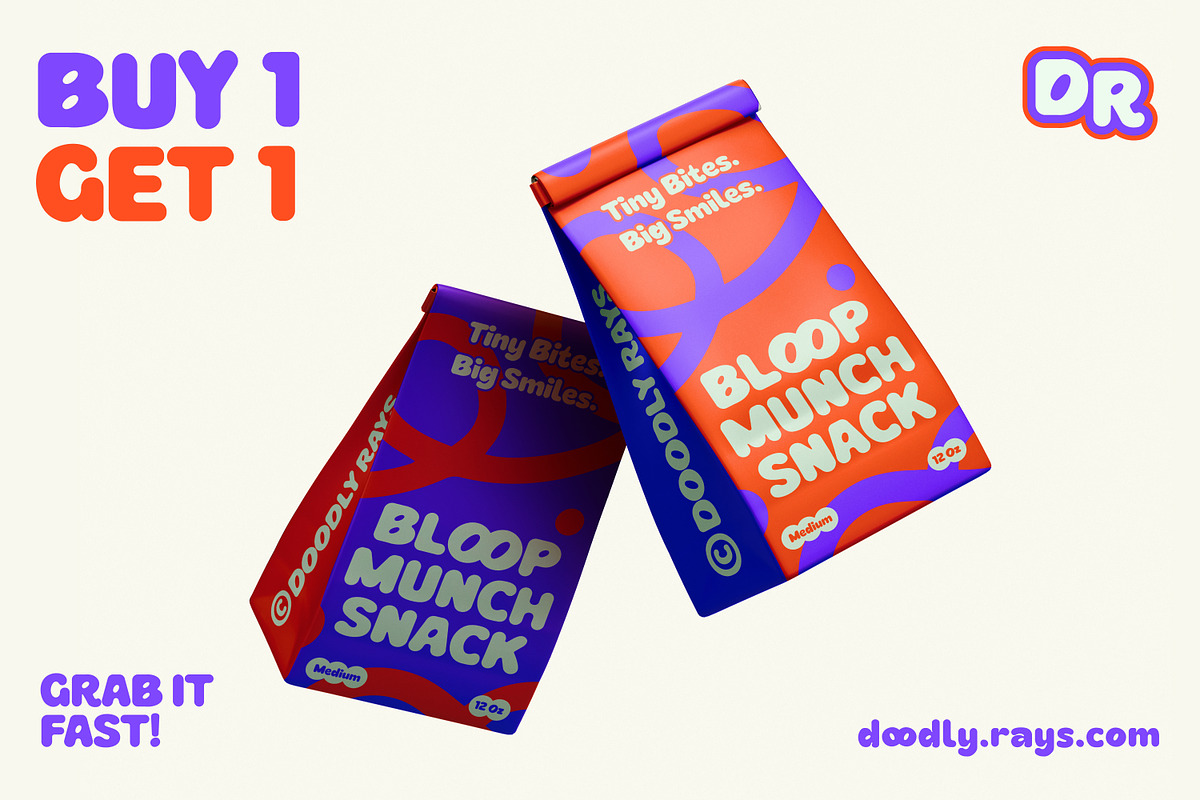 Doodly Rays, a Sans Serif Font by Studio Moara (Photo 6 of 6)
