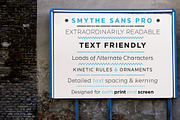 SmytheSans Pro family, a Sans Serif Font by Wordshape (Thumbnail 3 of 6)