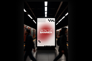 Metro Station Banner Mockup PSD, an Advertising Mockup by MD.HAMZA.DESIGNS (Thumbnail 1 of 2)