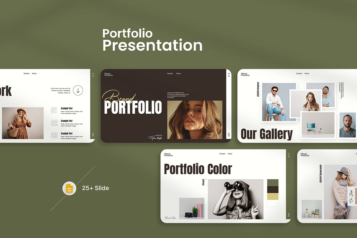 Brand Portfolio Presentation, a Presentation Template by KreateTribe (Photo 6 of 6)