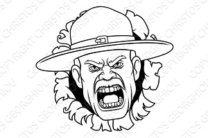 Drill Instructor Sergeant Bootcamp, an Animal Illustration by Christos Georghiou