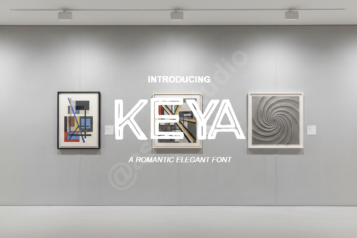 Keya - A Modern Luxury Serif Typefac, a Font by Astuti Studio (Photo 1 of 16)