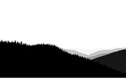 Mountain Pines Silhouette, a Graphic by hafijul (Thumbnail 2 of 17)