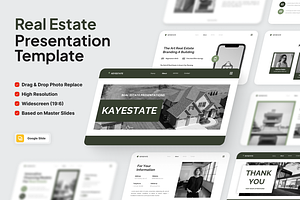 Keyestate - Real Estate Google Slide, a Presentation Template by SquidPixey