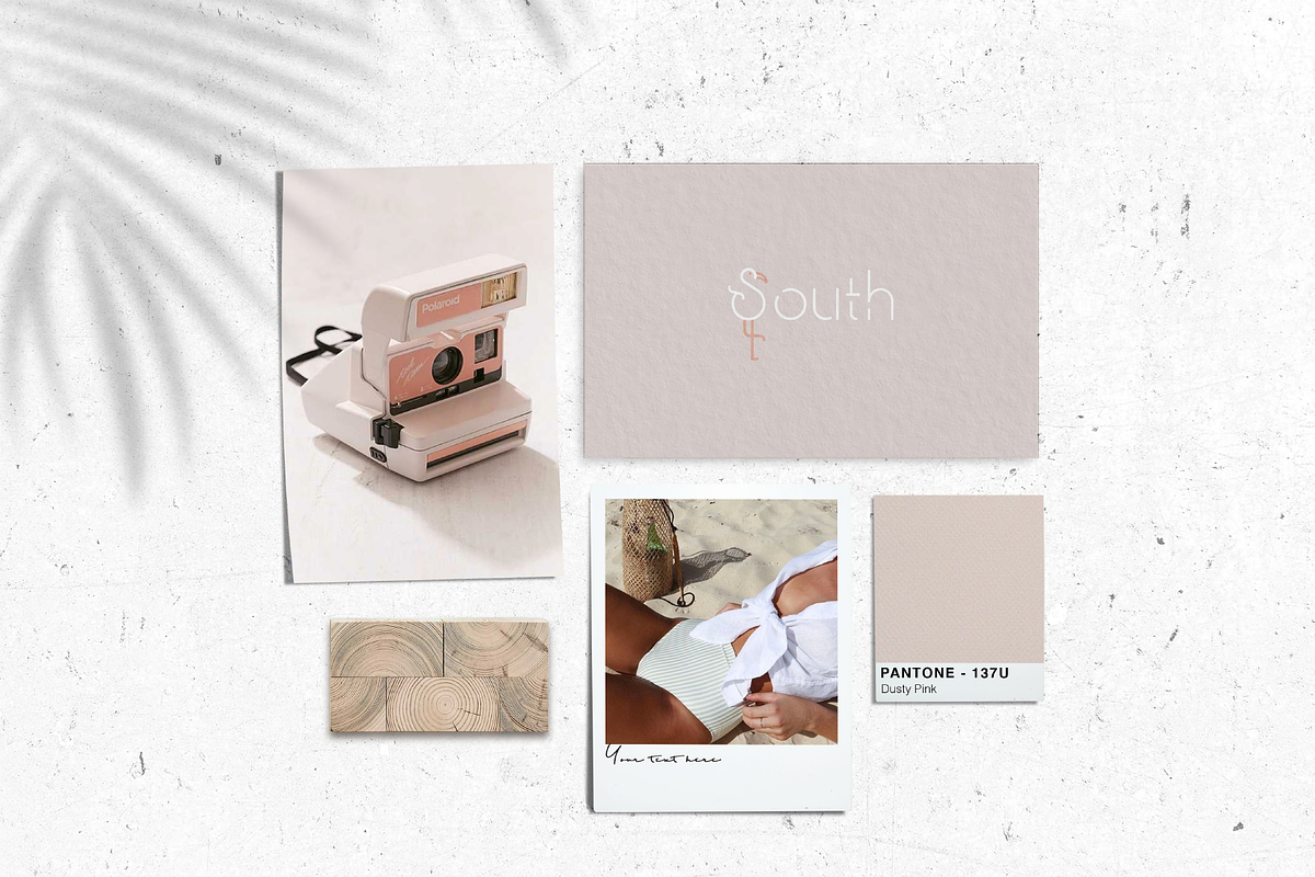 Natural Mood board Mockup PSD, a Product Mockup by Tropical Type (Photo 3 of 5)