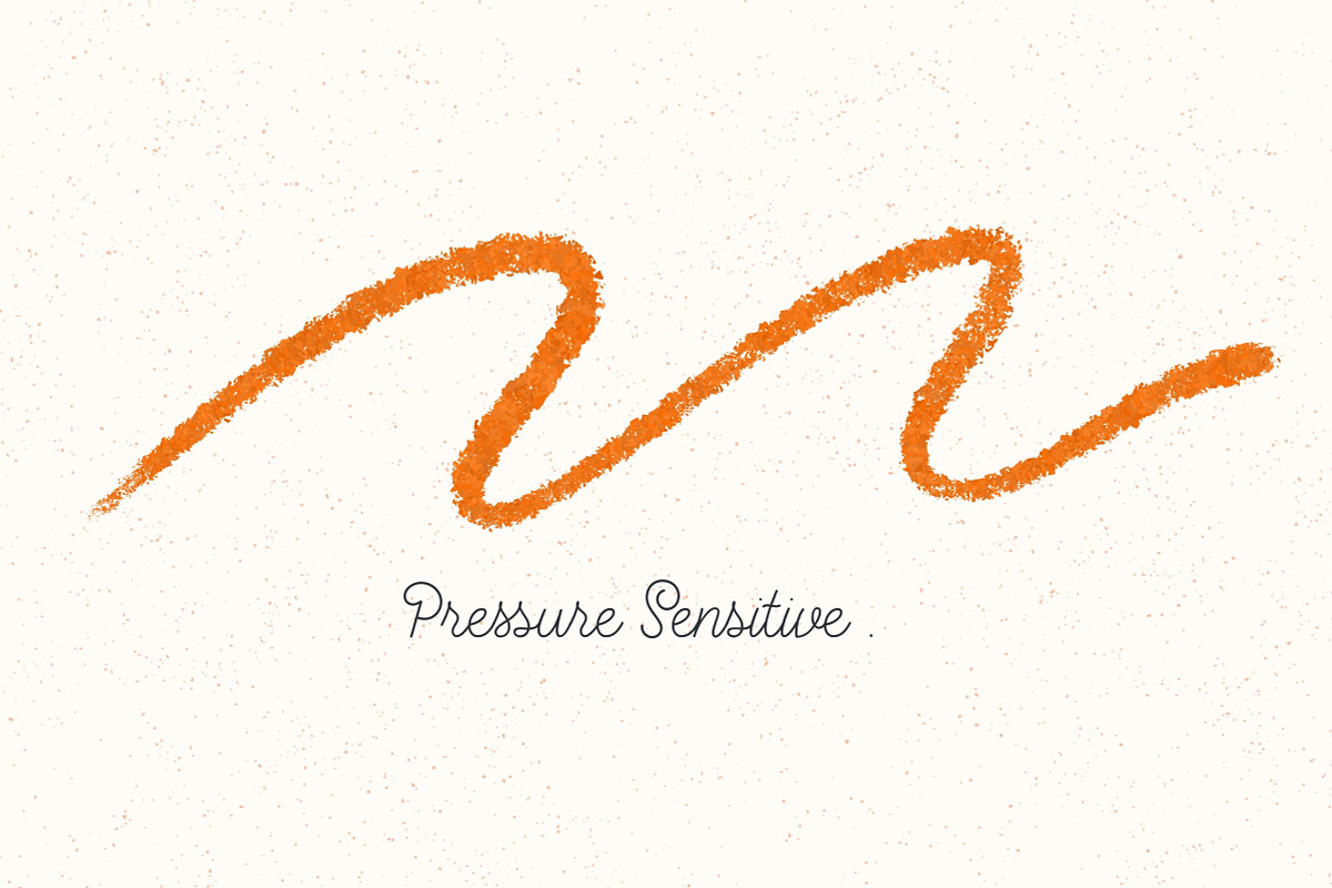Oil Pastel Procreate Brushes 9x, a Brush Add-On by Esther Nariyoshi (Photo 8 of 10)