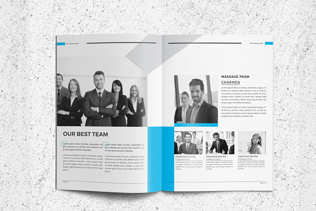 Company Profile, a Brochure Template by obidullah_01 (Photo 7 of 8)