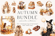 Autumn Bundle, a Decorative Illustration by PeDe Designs (Thumbnail 1 of 9)