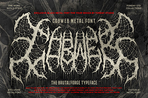 Cobweb Death Metal Font